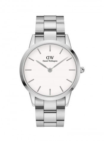 Men's Iconic Link Stainless Steel Analog Watch DW00100341
