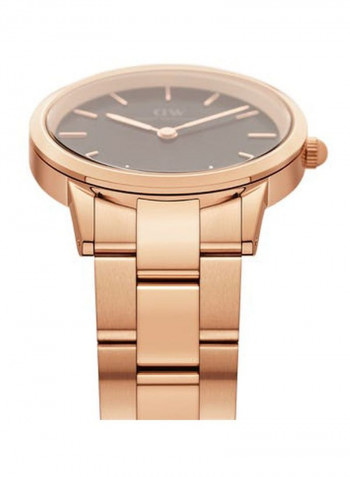 Men's Iconic Link Stainless Steel Analog Watch DW00100344