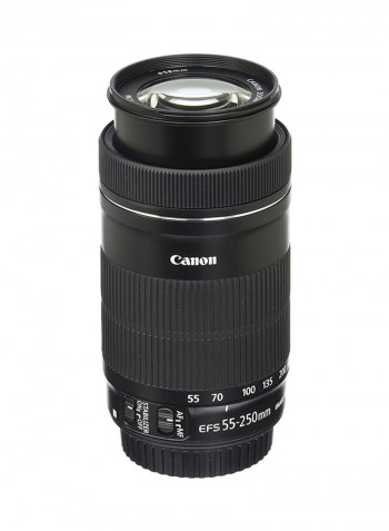 EF-S 55-250mm f/4-5.6 IS S STM Camera Lens Black