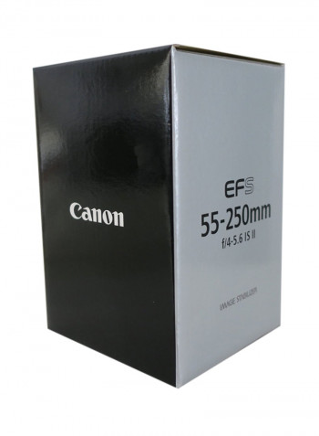 EF-S 55-250mm f/4-5.6 IS S STM Camera Lens Black