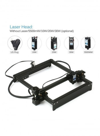Desktop Laser Engraving Machine Black
