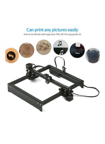 Desktop Laser Engraving Machine Black
