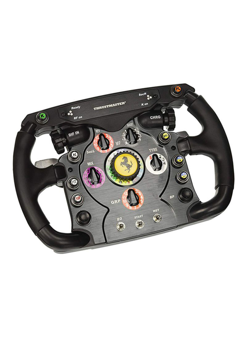 Ferrari F1 Steering Wheel Add-On - Black