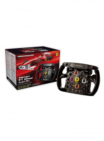 Ferrari F1 Steering Wheel Add-On - Black