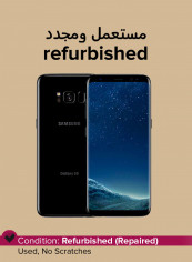 Refurbished - Galaxy S8 Midnight Black 64GB 4GB RAM 4G LTE