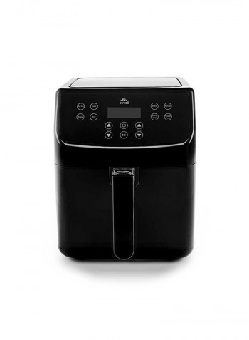 Digital Air Fryer 5.5L 1700W LED Digital Touch Screen With 10 In 1 Multi-Use Programmable Pressure Cooker 6L And Rice Cooker 5.5 l 1700 W EVKA-AF5508B/EVKA-PC6010S/EVKA-RC5006B Black