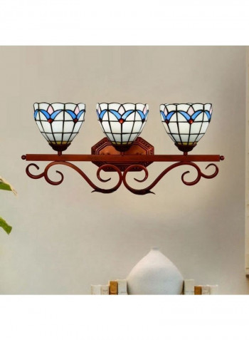 YWXLight Modern Creative Glass Decoration Wall Lamp Multicolour 65*29*20centimeter