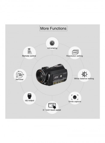 AC3 4K UHD Digital Camcorder