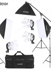 Studio Photography Video Lighting Kit Multicolour