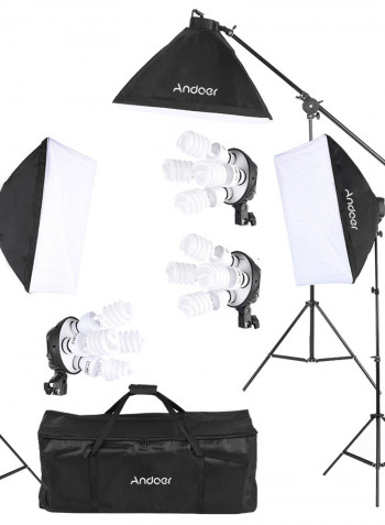 Studio Photography Video Lighting Kit Multicolour
