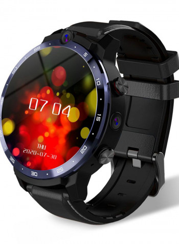 LEM12 Pro 4G LTE Multi-Function Smartwatch For Android/iOS Phones Black