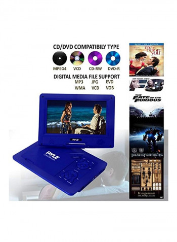 Portable DVD And CD Player PDV91BL Blue
