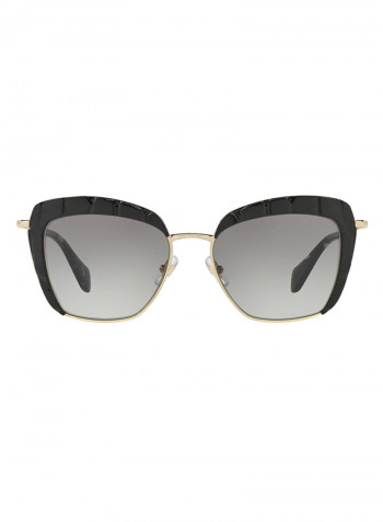 Women's Full Rim Aviator Sunglasses MU52QS-USW/3M1-53
