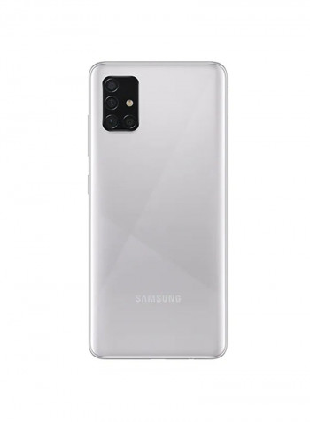 Samsung Galaxy A51 Dual SIM Haze Crush Silver 6GB RAM 128GB 4G LTE - UAE Version