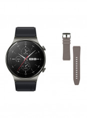 WATCH GT 2 Pro Smartwatch - Black + GT2 Pro Vidar Strap Brown