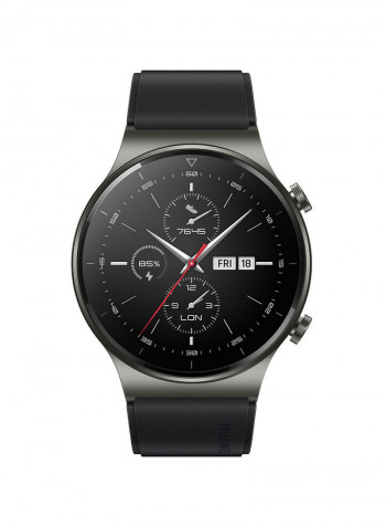 WATCH GT 2 Pro Smartwatch - Black + GT2 Pro Vidar Strap Brown