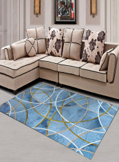 Creative Modern Design Washable Carpet Multicolour 160x230centimeter