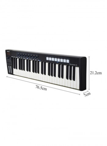 Portable USB Midi Controller Keyboard