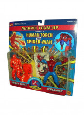 2-Piece Human Torch And Spider-Man Action Figure Set