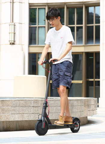Folding Electric Scooter With 8.5-Inch Dual Wheels & EU Plug