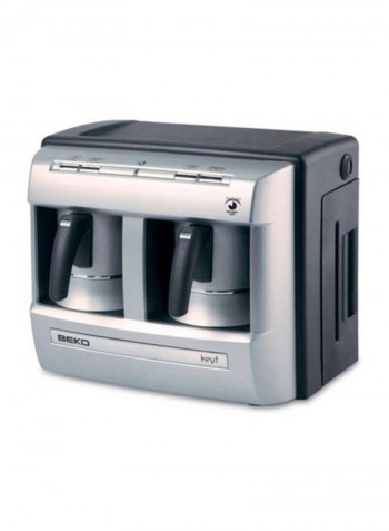 Coffee Machine With Double Pot 1 l 1200 W BKK 2113 Silver