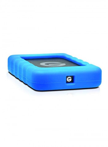 Portable External Solid State Drive 500GB Blue/Black