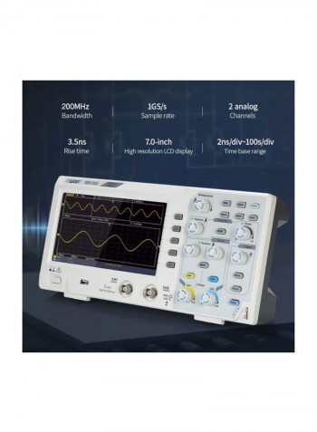 Benchtop Digital Multimeter White 35x14.50x28centimeter
