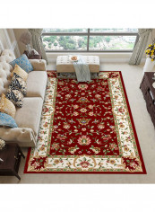 Durable Floral Pattern Anti-Slip Carpet Multicolour 160x230centimeter