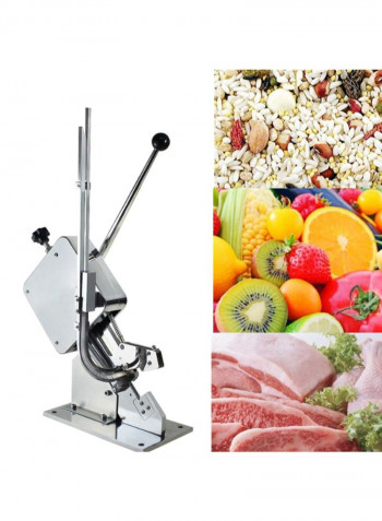 Sausage U-Shaped Buckle Manual Tying Sealing Machine Silver 45 x 25 x 25centimeter