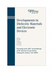 Developments In Dielectric Materials And Electronic Devices Paperback