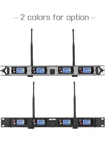 4-Channel Wireless System With Headset Microphones