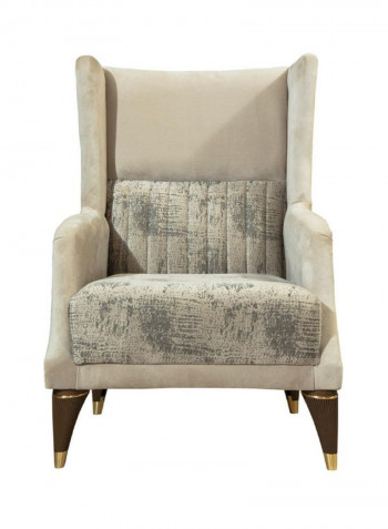 Carmen 1 Seater Fabric Sofa Beige