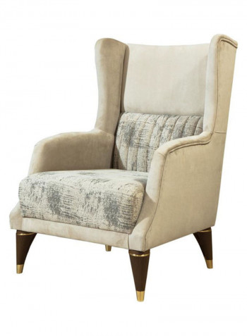 Carmen 1 Seater Fabric Sofa Beige
