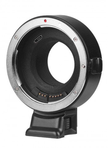 Ef-Fx1 Auto Focus Lens Mount Adapter Black/Silver