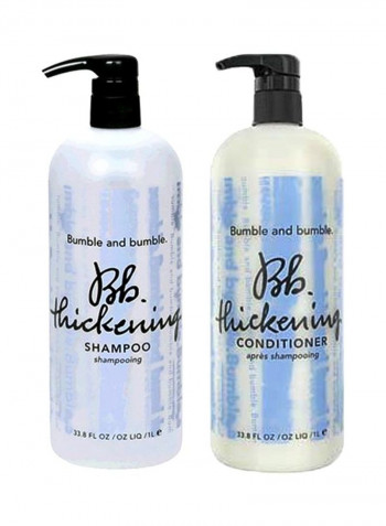 2-Piece Thickening Shampoo And Conditioner 33.8ounce