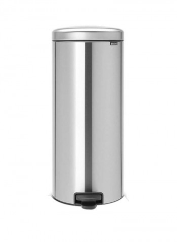 Newicon Garbage Pedal Bin Matt Steel 30L