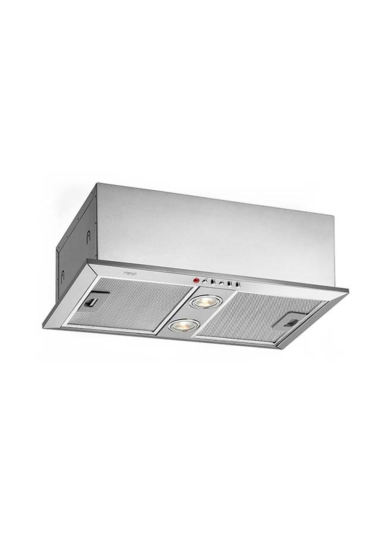 Gfh 73 73Cm Built-In Hood With Push Buttons Control Panel And 2 Aluminum Filters 40446710 Silver