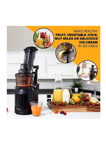 Masticating Juicer and Ice Cream Make 240 W F1900/BLK Black