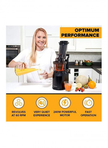 Masticating Juicer and Ice Cream Make 240 W F1900/BLK Black