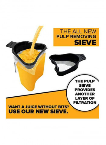 Masticating Juicer and Ice Cream Make 240 W F1900/BLK Black