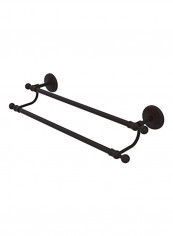 Monte Carlo Collection  Double Towel Bar Black 24inch