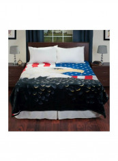 Valentina Ramos Alexis And The Flowers Duvet Cover Polyester Green/Red/White Queen