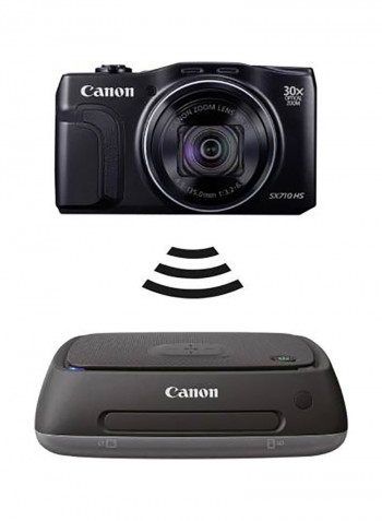 Connection Station With CS-RC1 Remote 22.86x15.24x7.62cm Black