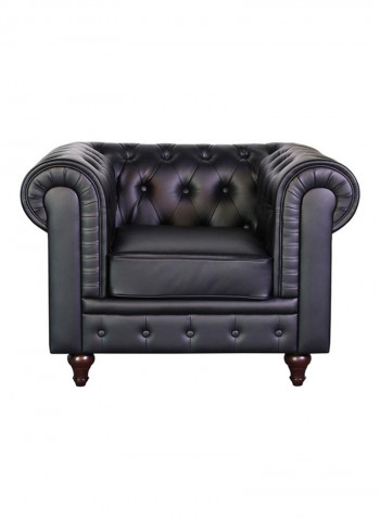 Ingles Sofa Black 94x107x83centimeter