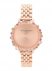 Women's Stainless Steel Limited Edition Bejewelled Analogue Watch OB16US32