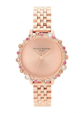 Women's Stainless Steel Limited Edition Bejewelled Analogue Watch OB16US32