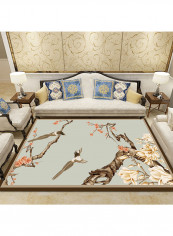 3D Floral Beautiful Anti-Skid Carpet Multicolour 160x230centimeter
