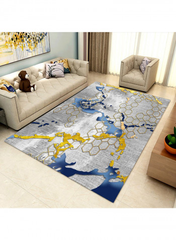 3D Print Modern Design Anti-Skid Carpet Multicolour 160x230centimeter