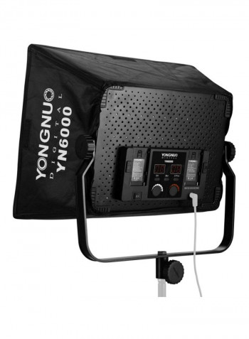 600-LED Video Professional Studio Photography Light Black/Silver