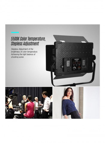 600-LED Video Professional Studio Photography Light Black/Silver